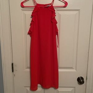 Red mini dress size small